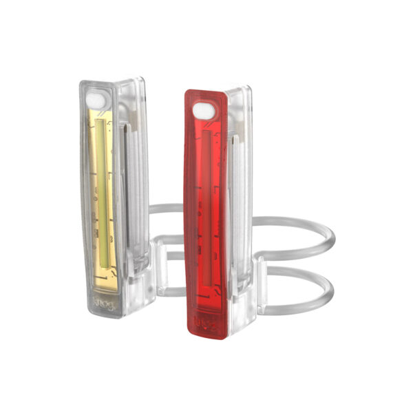 Knog Plus Twinpack - Translucent