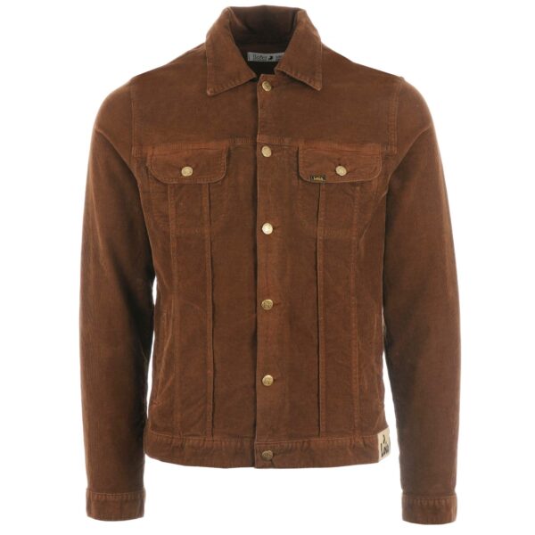 Tejana Thin Cord Jacket - Brown