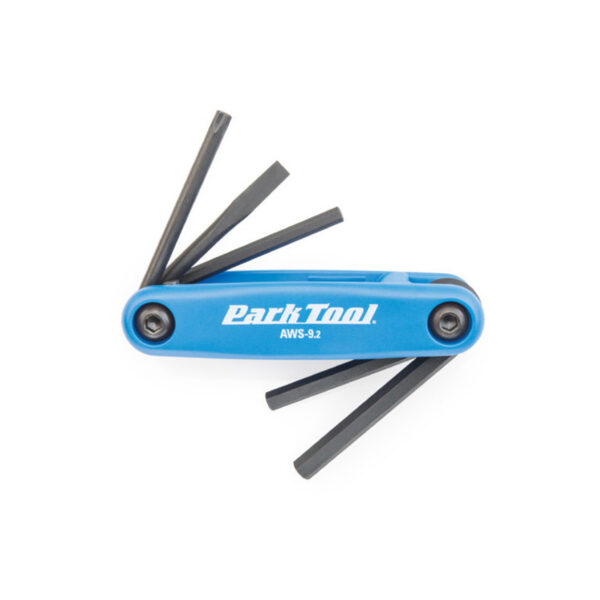 Park Tool AWS-9.2 Fold-Up Hex Wrench And Screwdriver Set