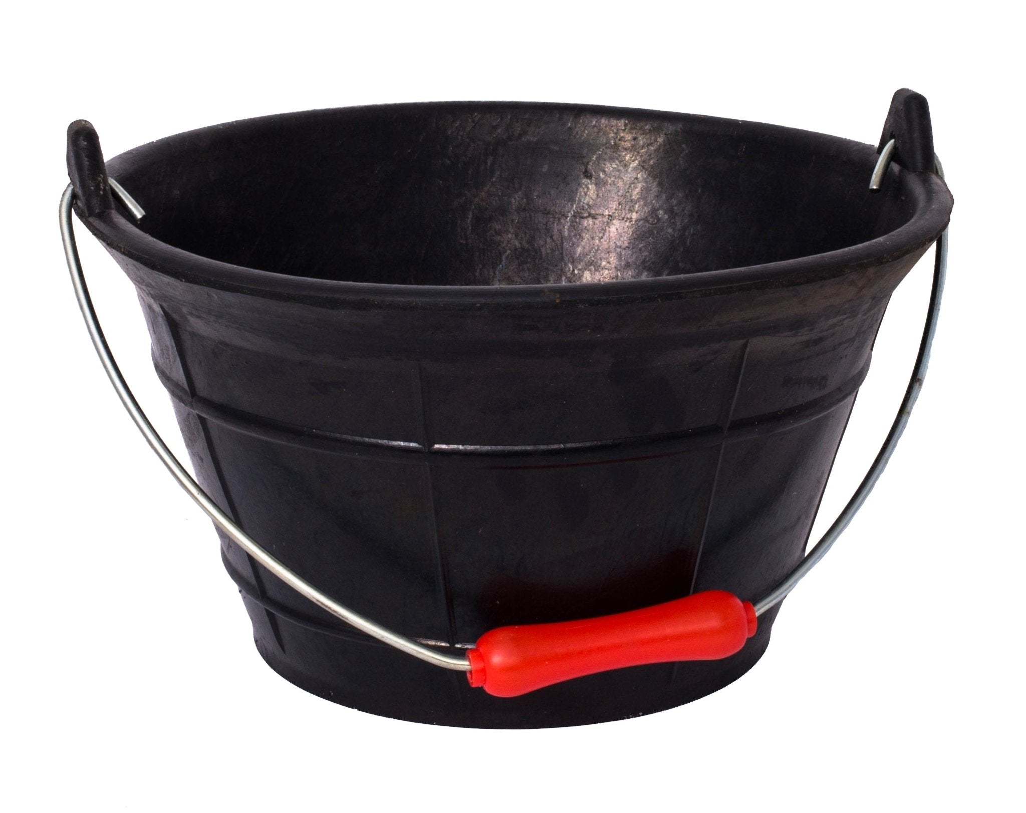 Tyre Rubber™ Feed Bucket 10L | Colour: Black