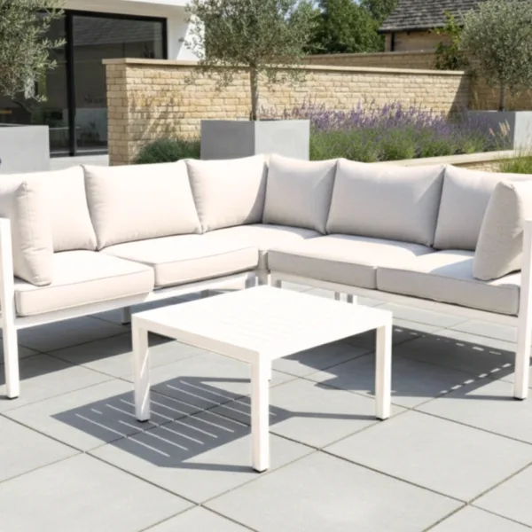 Havana 5 Seater Aluminium Corner Garden Sofa Set