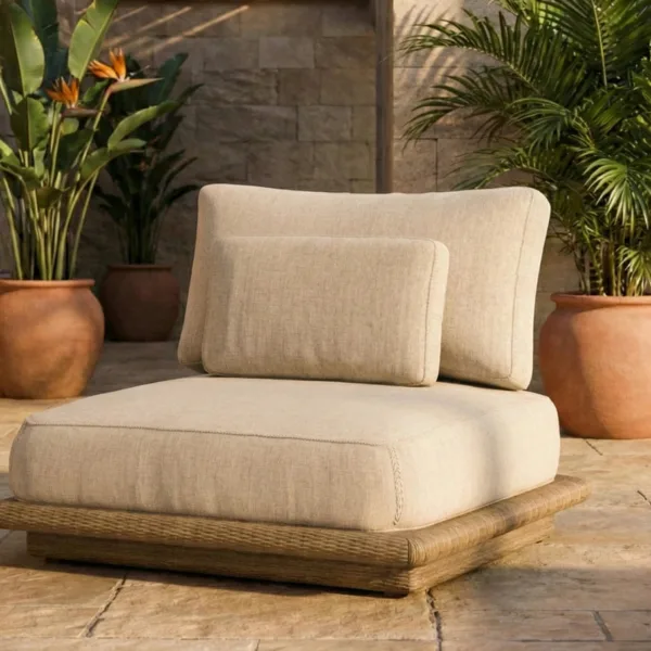 Lark Rattan Garden Chair