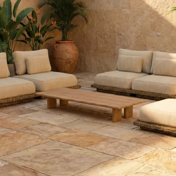 Lark 5 Seater Rattan Sofa and Armchair Garden Set