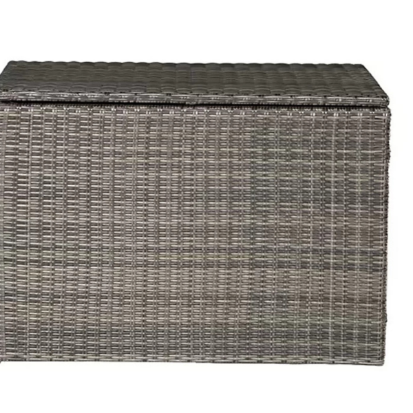 Marbella Rattan Outdoor Cushion Storage Box – L105 x W76 x H72cm