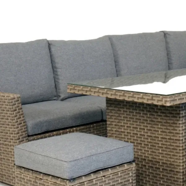 Palma Grey Garden Lounge Set Replacement Cushions/Covers